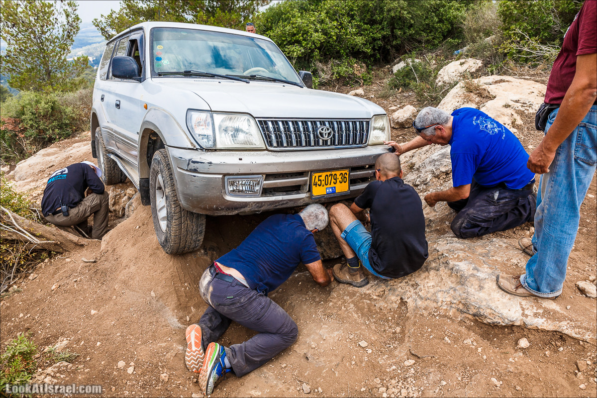 Курс вождения по бездорожью - Мишлат 21 | משלט 21 | LookAtIsrael.com - Фото путешествия по Израилю