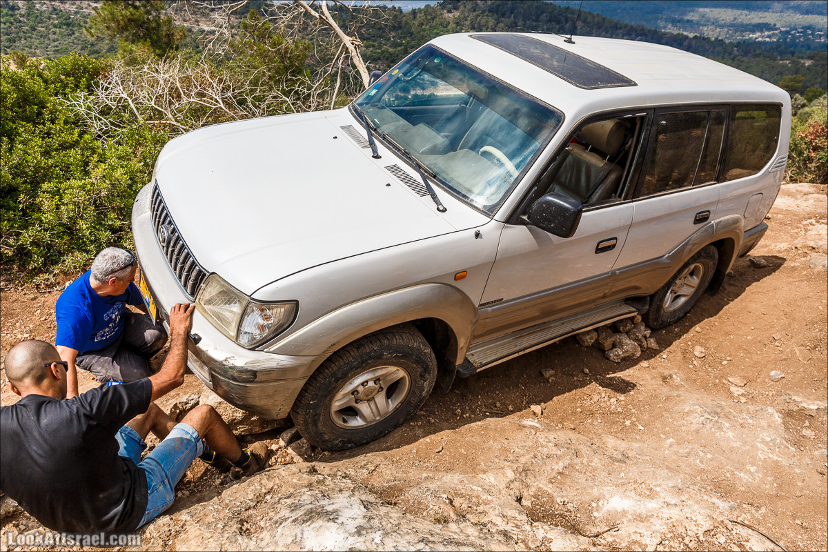 Курс вождения по бездорожью - Мишлат 21 | משלט 21 | LookAtIsrael.com - Фото путешествия по Израилю