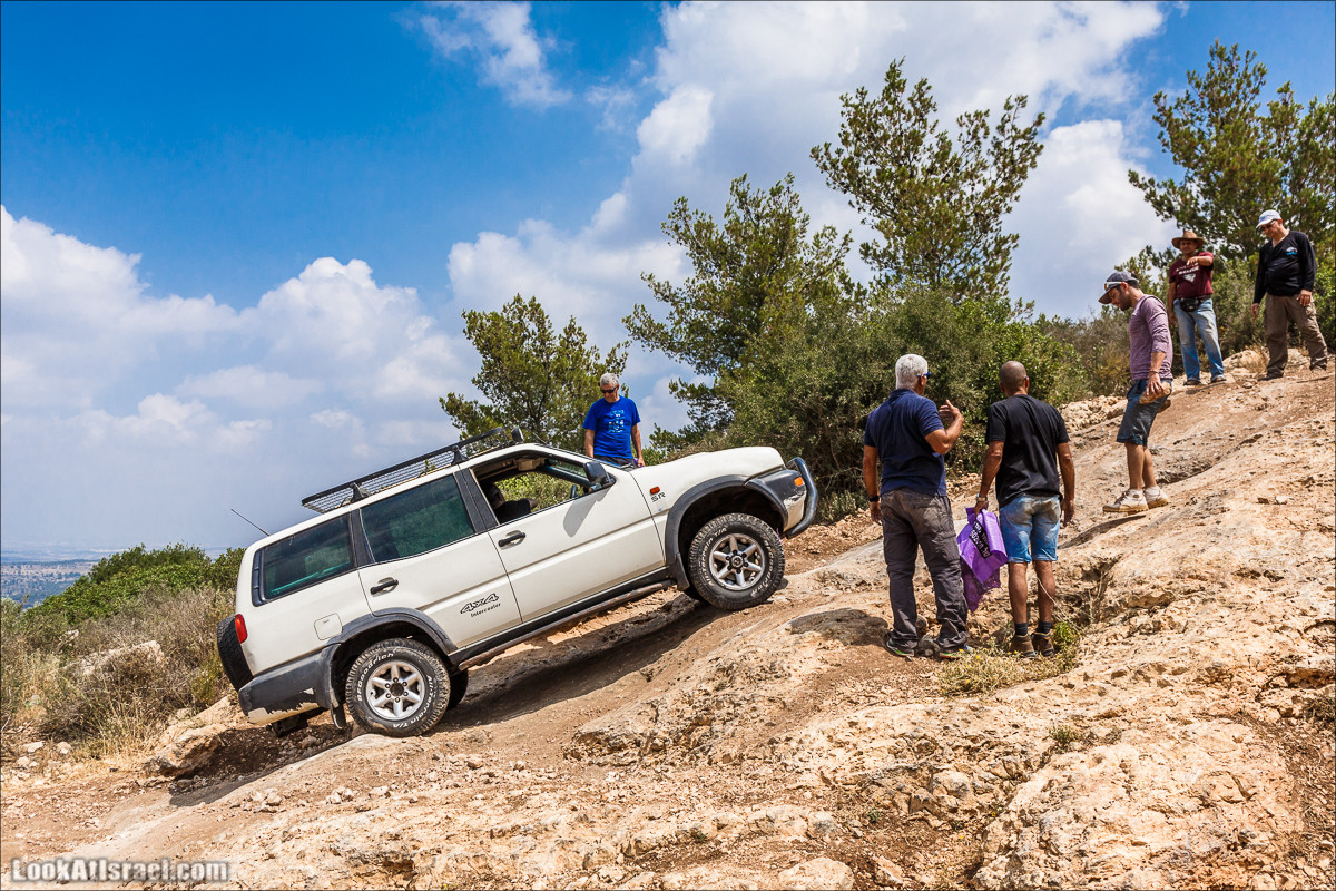 Курс вождения по бездорожью - Мишлат 21 | משלט 21 | LookAtIsrael.com - Фото путешествия по Израилю