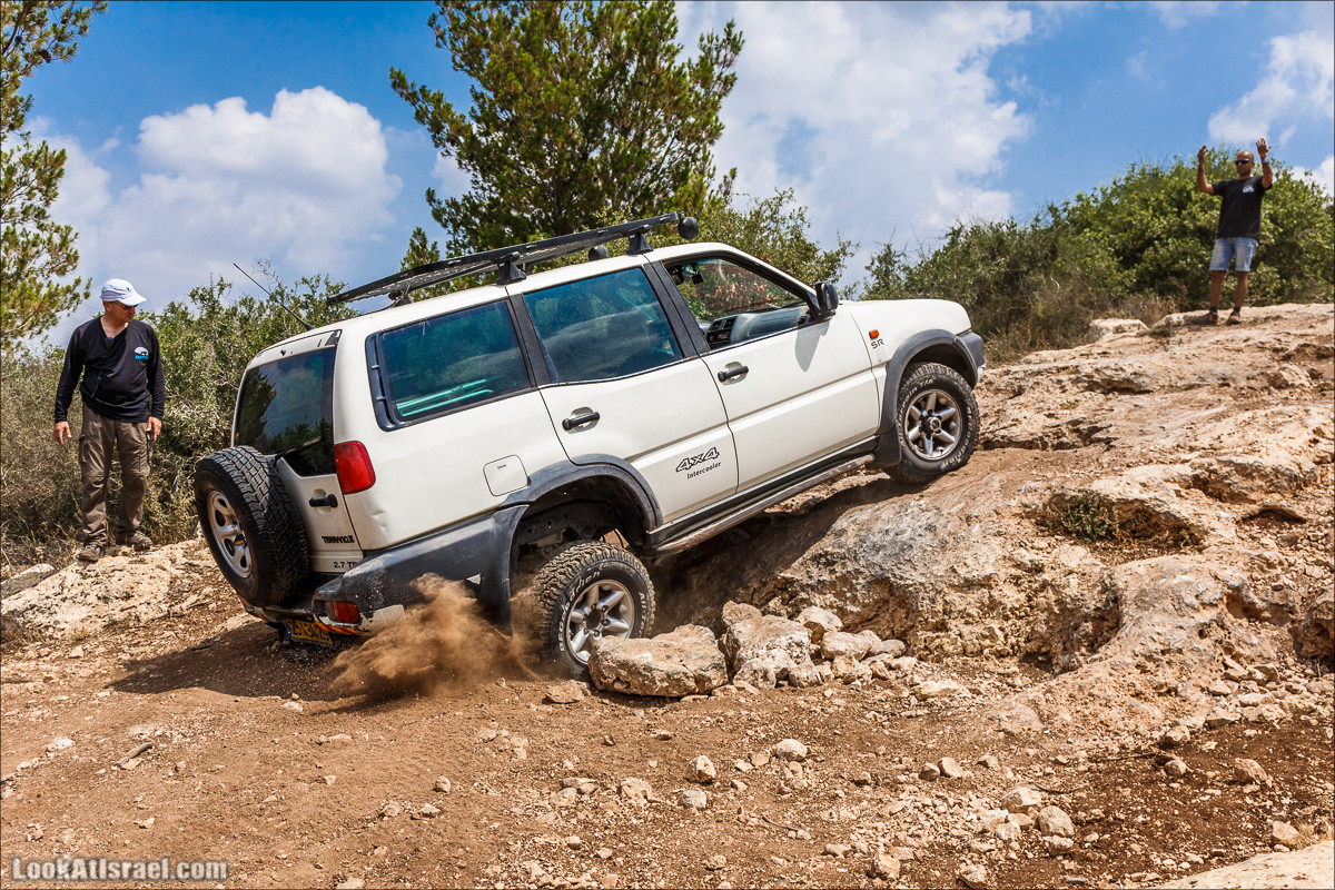 Курс вождения по бездорожью - Мишлат 21 | משלט 21 | LookAtIsrael.com - Фото путешествия по Израилю