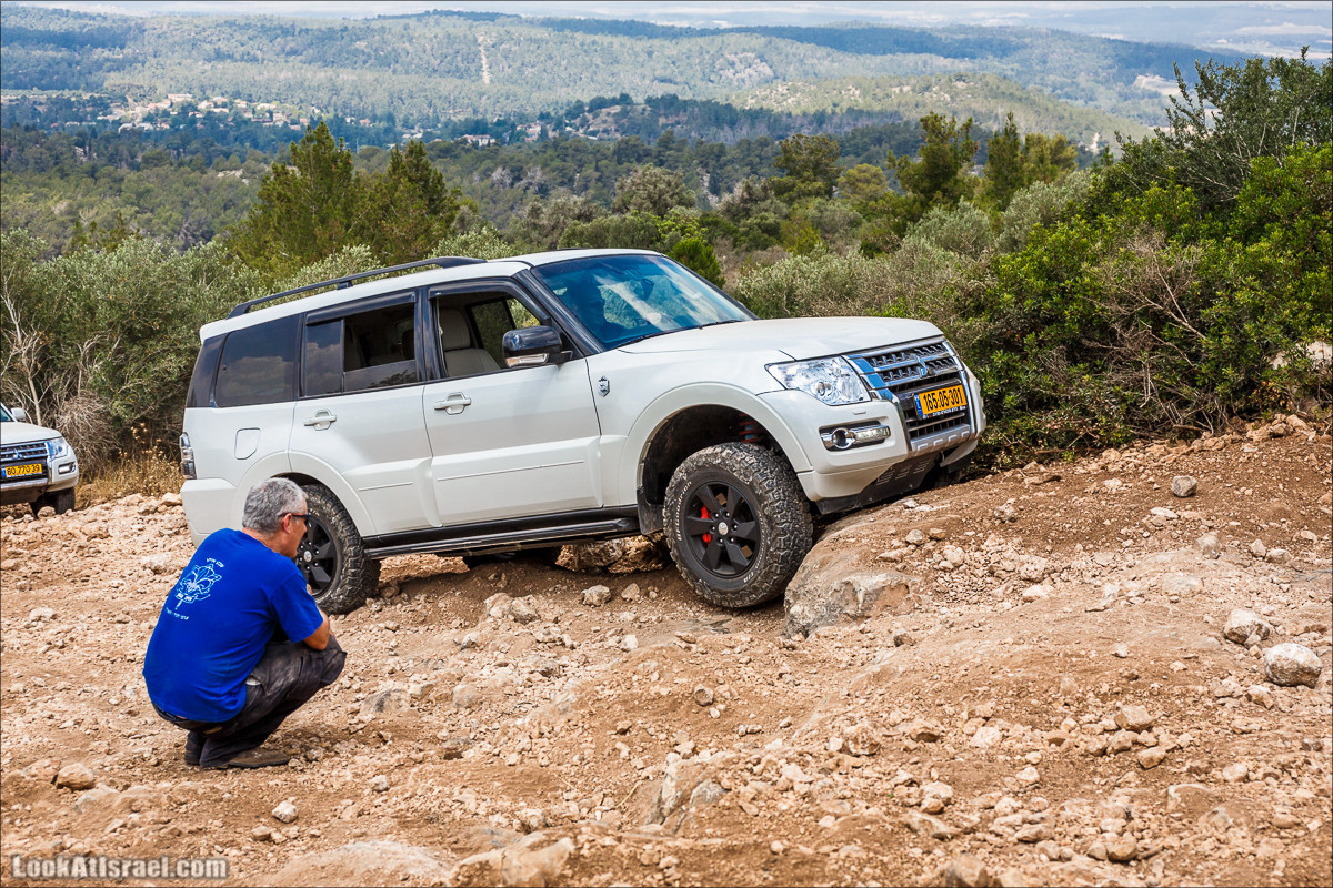 Курс вождения по бездорожью - Мишлат 21 | משלט 21 | LookAtIsrael.com - Фото путешествия по Израилю