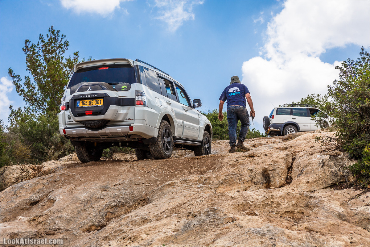 Курс вождения по бездорожью - Мишлат 21 | משלט 21 | LookAtIsrael.com - Фото путешествия по Израилю