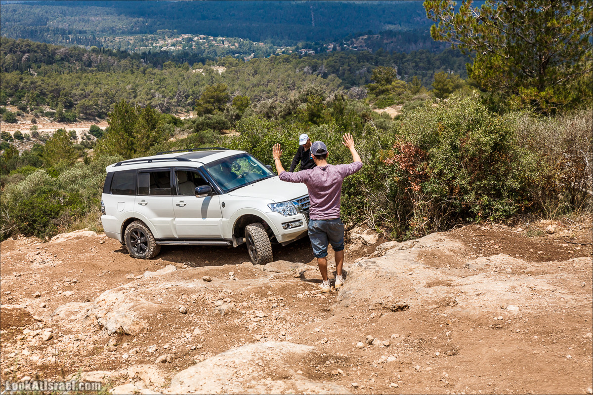 Курс вождения по бездорожью - Мишлат 21 | משלט 21 | LookAtIsrael.com - Фото путешествия по Израилю