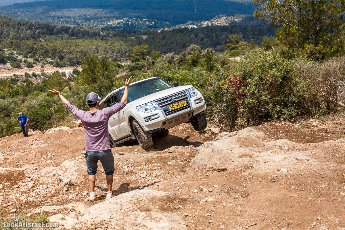 Курс вождения по бездорожью - Мишлат 21 | משלט 21 | LookAtIsrael.com - Фото путешествия по Израилю
