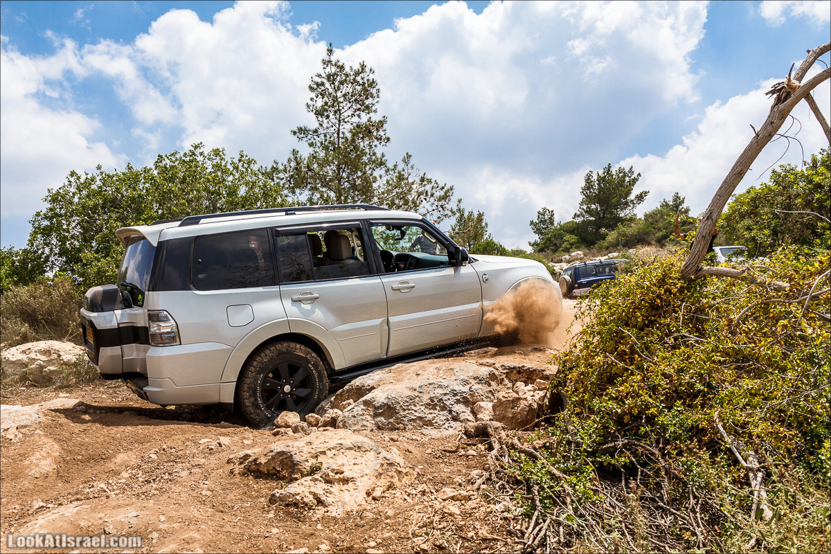 Курс вождения по бездорожью - Мишлат 21 | משלט 21 | LookAtIsrael.com - Фото путешествия по Израилю