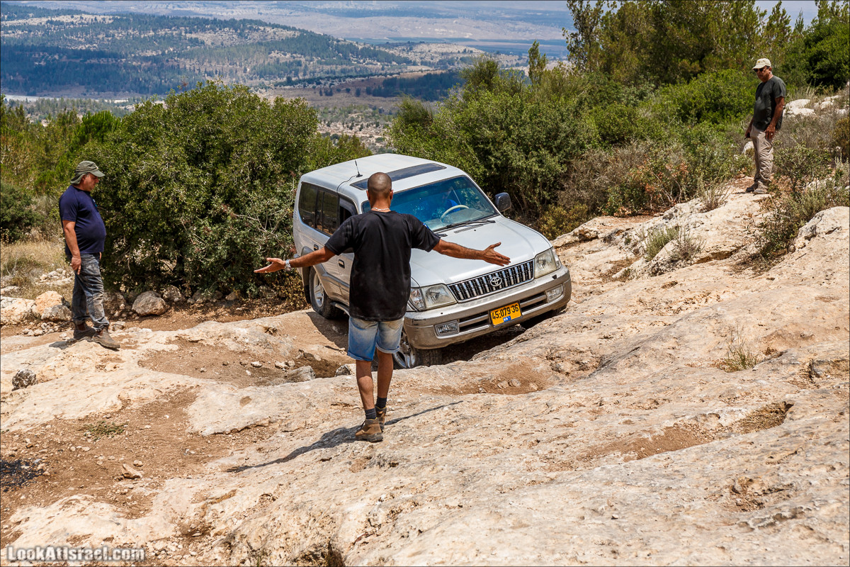 Курс вождения по бездорожью - Мишлат 21 | משלט 21 | LookAtIsrael.com - Фото путешествия по Израилю