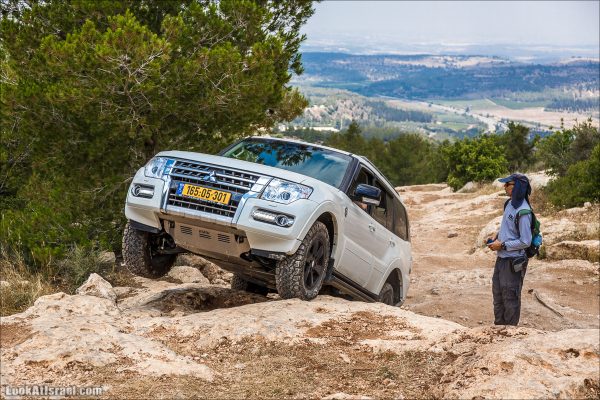 Курс вождения по бездорожью - Мишлат 21 | משלט 21 | LookAtIsrael.com - Фото путешествия по Израилю