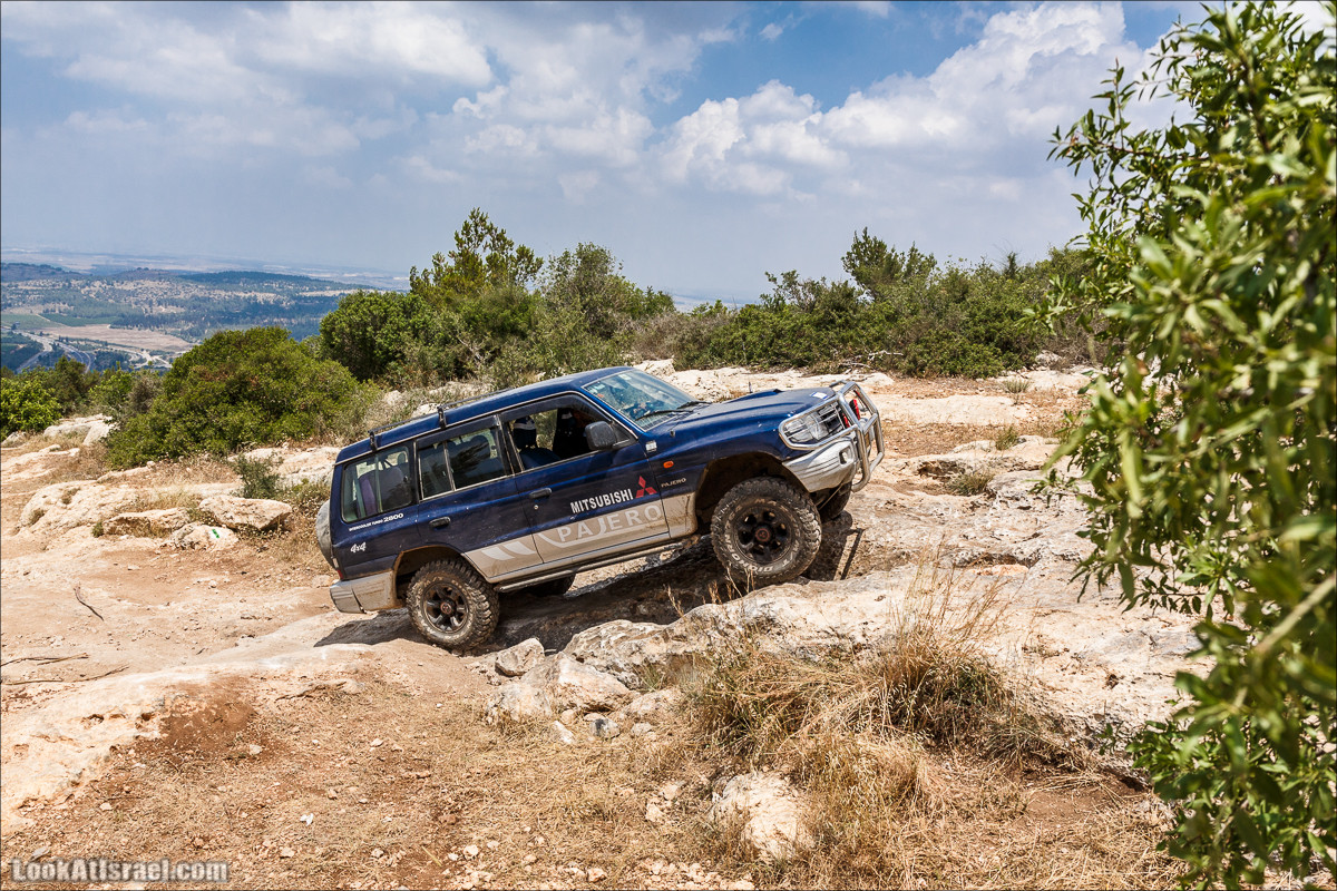 Курс вождения по бездорожью - Мишлат 21 | משלט 21 | LookAtIsrael.com - Фото путешествия по Израилю