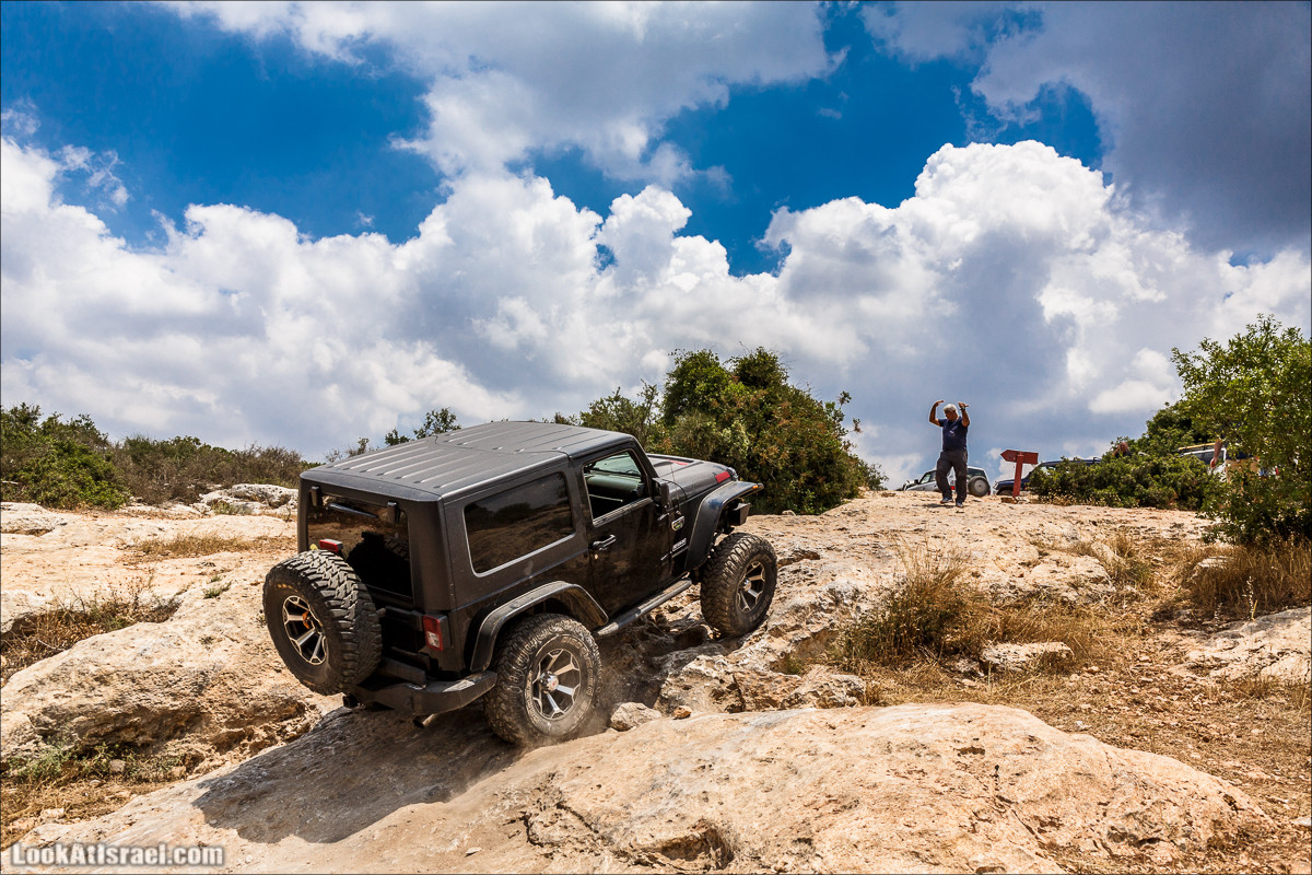 Курс вождения по бездорожью - Мишлат 21 | משלט 21 | LookAtIsrael.com - Фото путешествия по Израилю