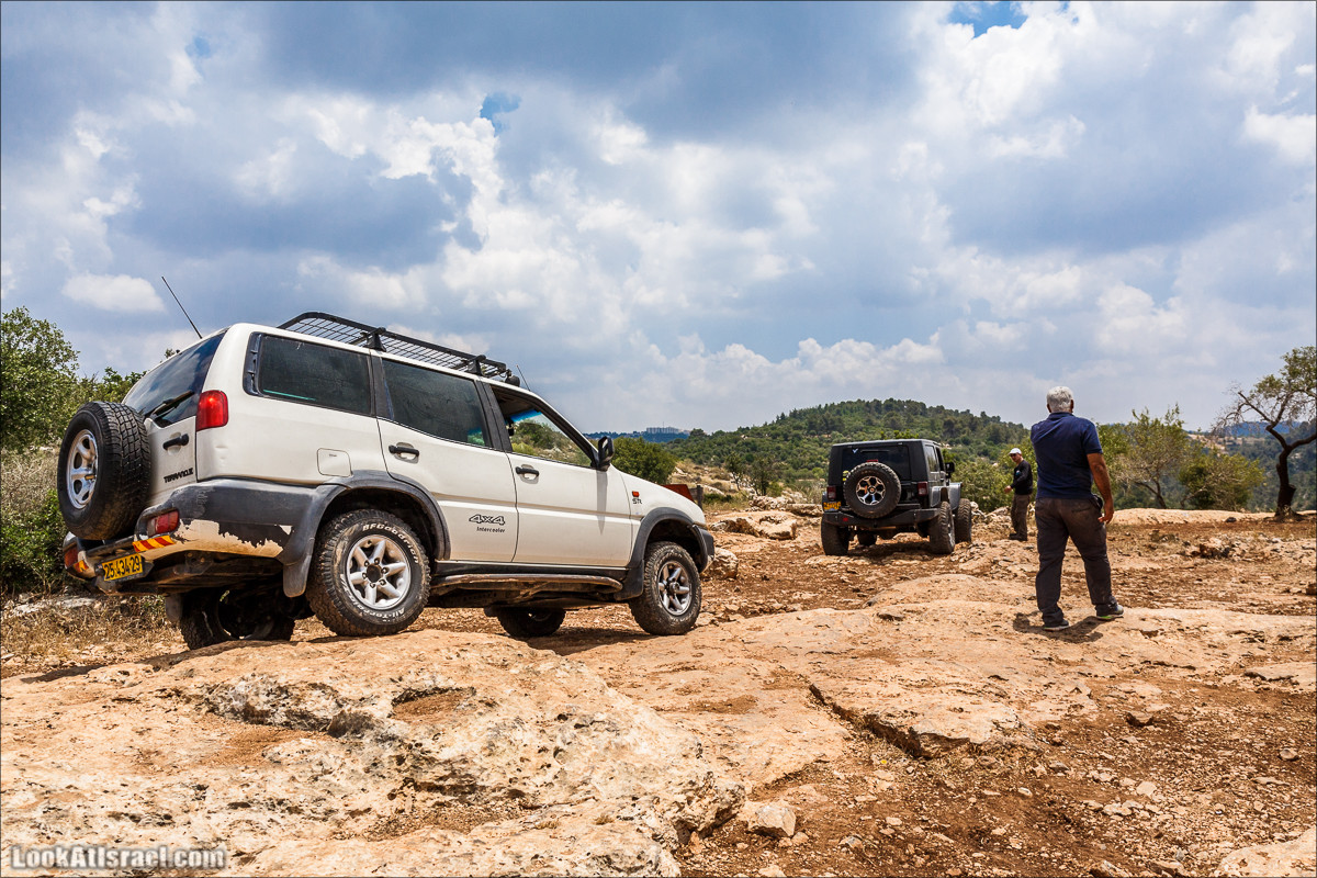 Курс вождения по бездорожью - Мишлат 21 | משלט 21 | LookAtIsrael.com - Фото путешествия по Израилю