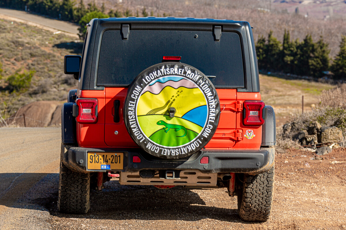 Чехол для Джип Рэнглер JL | Jeep Wrangler Custom Tire Cover | כיסוי אישי לגלגל רזרבי | LookAtIsrael.com - Фото путешествия по Израилю