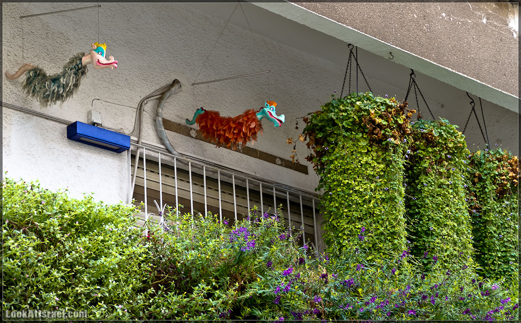 Тель-Авивские балконы | LookAtIsrael.com - Фото путешествия по Израилю