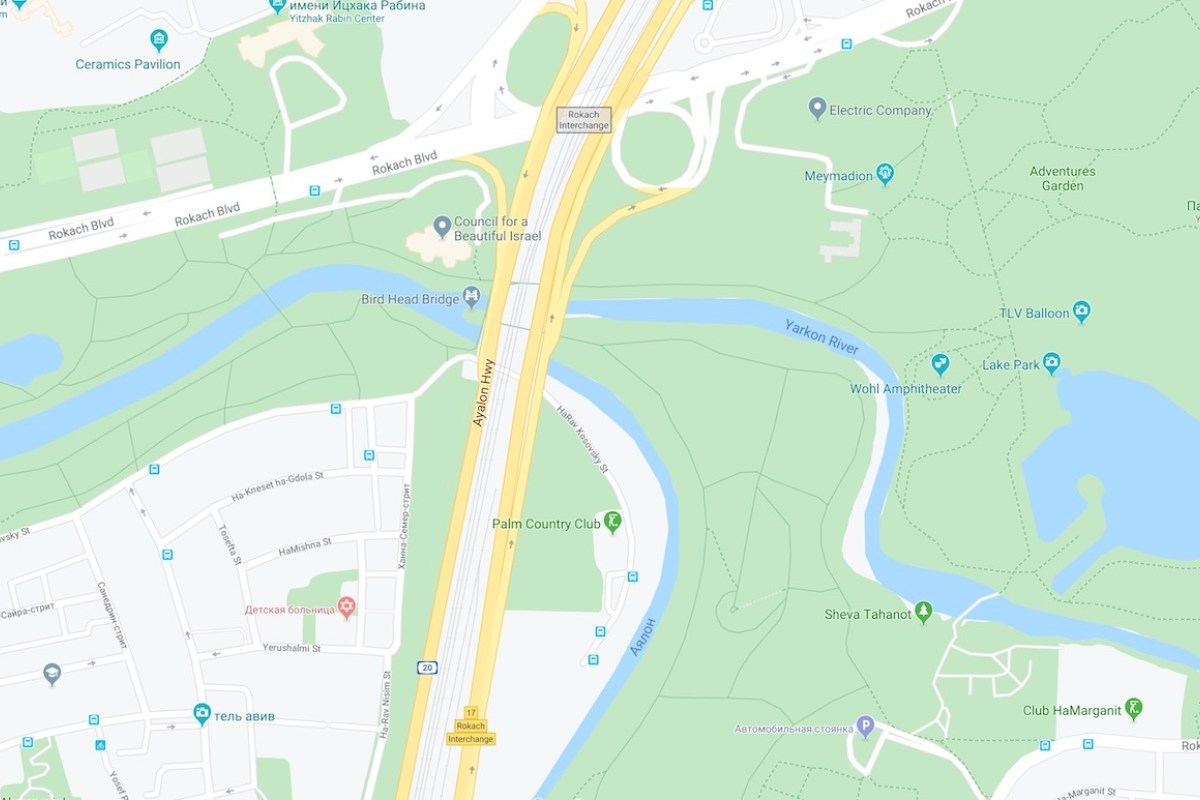 Граффити Тель-Авива под мостом | LookAtIsrael.com - Фото путешествия по Израилю